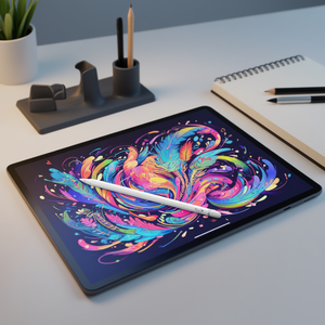 Stylet universel sensible et actif compatible avec les tablettes iPhone et iPad - Product Image 2