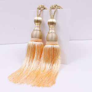 Top Selling Curtain Hanging <strong>Ball</strong> <strong>High</strong> <strong>Quality</strong> Hanging Ornaments Binding Rope <strong>Tassel</strong> - Product Image 6