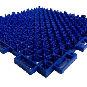 Dalles de sol en vinyle emboîtables antidérapantes modernes pour terrains de basketball, usage extérieur et scolaire, imperméables, écologiques, design graphique - Product Image 5