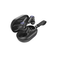 Écouteurs sans fil sportifs avec double micro, appels HD, 4-5 heures d'autonomie, son stéréo haute fidélité, chipset JL, étanchéité IPX4, LED, boîtier 400 mAh