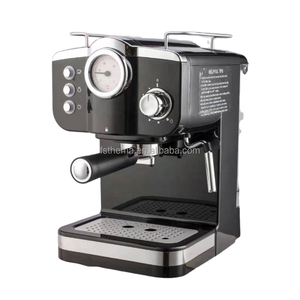 Nouvelle Machine à café italienne haute pression 15bar, expresso Cappuccino Semi-automatique <span class=keywords><strong>avec</strong></span> mousseur à lait, Offre Spéciale - Product Image 4