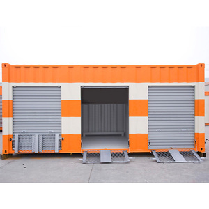 Contenedor de Acero Prefabricado en Alemania, Almacén Portátil Tipo Contenedor, Unidades de Almacenamiento Portátiles con Puertas Enrollables - Product Image 2