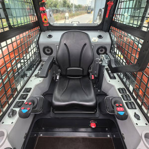 Envío gratis Mini Skidsteer Loader 500kg 800kg 1T Cargador pequeño Diesel Track Venta Entrega global - Product Image 5