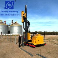 Plateforme de forage PV Engineering TZ650 avec système de contrôle automatique, facile à utiliser, adaptée à la construction de fondations pour panneaux photovoltaïques
