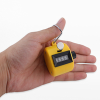 Compteur Manuel Mécanique Numérique Portatif Clic Chiffres Compteur de Doigt Numérique Cadeau Promotionnel Logo Personnalisé