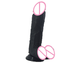 FAAK-G110 Siliconen Simulatie Penis Vrouwelijke Masturbatie Apparaat Paar Seksspeeltjes Handmatige Massage Faak Seksspeeltje Goudkleurige Dildo - Product Image 3