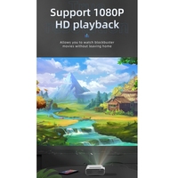 YG330 ev sineması 1080P çift wifi taşınabilir orta boy LCD projektör cep telefonu kablosuz aynı ekran yüksek parlaklık LED