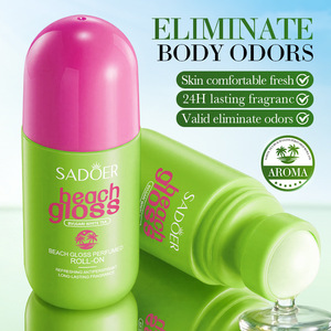Déodorant anti-transpirant roll-on pour <span class=keywords><strong>femme</strong></span>, 50 ml, été, sans gras, rafraîchissant, parfum thé blanc, éclat de plage, pour les aisselles - Product Image 2