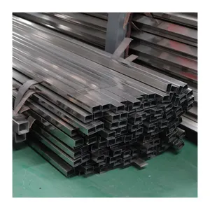 أنابيب مربعة من الفولاذ المقاوم للصدأ موديل Shs موديل Tp410 وTp420 وTp430 و347 و304 أنبوب من الفولاذ المقاوم للصدأ