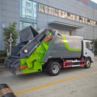 Camion Compacteur de Déchets Dongfeng de Qualité Supérieure – Camion de Collecte de Déchets Alimentaires avec Corps Supérieur – Meilleurs Prix
