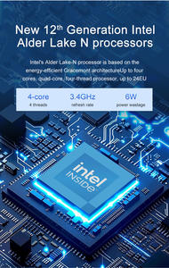 Mini <span class=keywords><strong>PC</strong></span> Firebat T8 de haute qualité avec processeur Intel Celeron 4 cœurs, DDR5, SSD 16 Go 512 Go, prise AU, idéal pour la maison ou les étudiants - Product Image 5