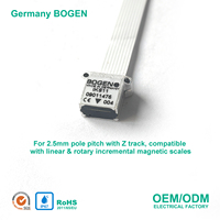 Cabezal de detección magnética absoluta incremental BOGEN IKS11-Z2.50P2D1-R0.5F1000C2 de Alemania, alta precisión, IP67, antiinterferencias, RS422