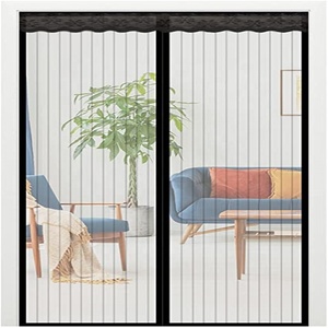 <span class=keywords><strong>Moustiquaire</strong></span> de porte magnétique anti-insectes OEM/ODM, taille personnalisée, protection contre les mouches, pour porte - Product Image 6