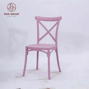 Silla de Plástico con Respaldo Cruzado para Eventos, Fiestas, Banquetes y Bodas - Product Image 6