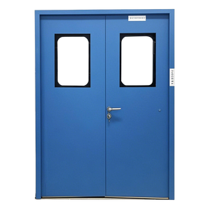 Portes résistantes au feu antivol en acier personnalisées pour les immeubles de grande hauteur Hôtels Restaurants Hôpitaux - Product Image 5