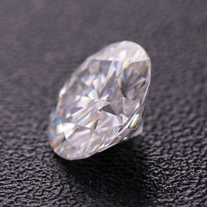 Piedras Sueltas de Moissanita Redondas Brillantes, 8 Corazones 8 Flechas, D VVS1, Corte Brillante Redondo, Moissanita Suelta - Product Image 4