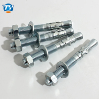UTT7409 Baut Penahan Beban Berat Tipe Wedge Anchor Bolt untuk Pemasangan Braket Perlindungan Kebakaran