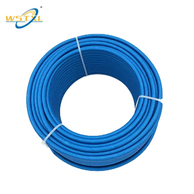 1.5mm sợi thủy tinh bện tinh khiết đồng chống cháy chống cháy mica cách nhiệt Dây nhiệt độ cao