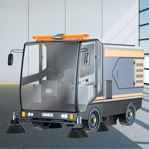 Outdoor Driving Power Street Scrubber <b>Cleaning</b> <b>Machine</b> <b>Floor</b> Cart - Product Image 6