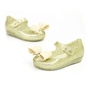 Kinder Gelee Sandalen Kinderschuhe Sommer Großhandel Prinzessin PVC Sparkling Jelly Schuhe Mädchen Sandalen Kinder Outdoor Flache Schuhe