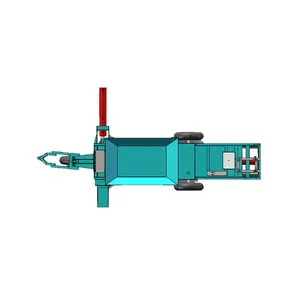 Melhor Preço China Feno Alfafa Milho Máquina Certificated Trator Montado Mini Redonda Prensa De Silagem