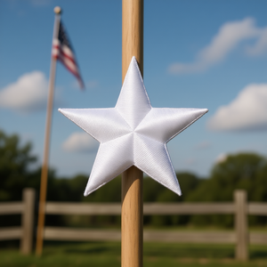 Estrella Bordada Db para Bandera de Estados Unidos de 2x3 pies a 10x15 pies, Poliéster, para Colgar en Exteriores - Product Image 2