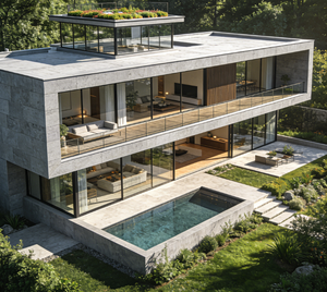 Villa Moderna <span class=keywords><strong>de</strong></span> Ensamblaje Rápido, 4, 5 y 6 Dormitorios, Personalizable en Varios Tamaños, Villa <span class=keywords><strong>de</strong></span> Acero Resistente <span class=keywords><strong>para</strong></span> Familias - Product Image 5