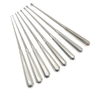 Strumenti per cucchiaio in osso di Curette in acciaio inossidabile Curette 2mm-9mm strumenti chirurgici per ortopedica - Product Image 1