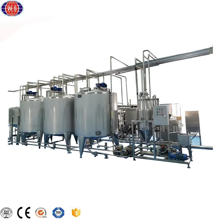 Dairy Milk And Cheese Processing Machinery Fresh Milk Processing Plant Powder Milk Production Line