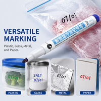 Marqueur d'emballage à pointe fine, résistant aux basses températures (anti-gel), à base d'huile, imperméable, best-seller