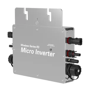 Inverter mikro kedap air Modern, Inverter mikro Wvc 600 600W 230V, Panel surya, Omvormer tahan air Modern dengan aplikasi