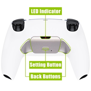EXtremeRate Nuevo Kit de Reasignación de Botones Traseros Metálicos para Control de PS5 BDM-030/040/050 - Product Image 3