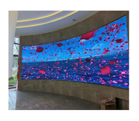 Écran LED flexible intérieur 4K HD Shenzhen MDS avec garantie de 2 ans, prend en charge différents styles