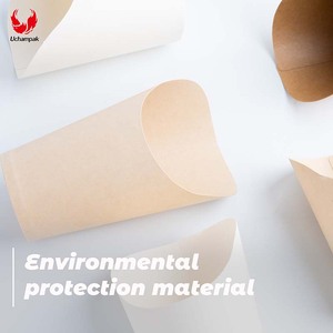 Hình Nón Khoai Tây Chiên Khoai Tây Chiên Giấy Bao Bì <span class=keywords><strong>Cup</strong></span> Pháp Khoai Tây Chiên <span class=keywords><strong>Cup</strong></span> Chủ Pháp Khoai Tây Chiên <span class=keywords><strong>Cup</strong></span> Dùng Một Lần Có Thể Tái Chế - Product Image 2