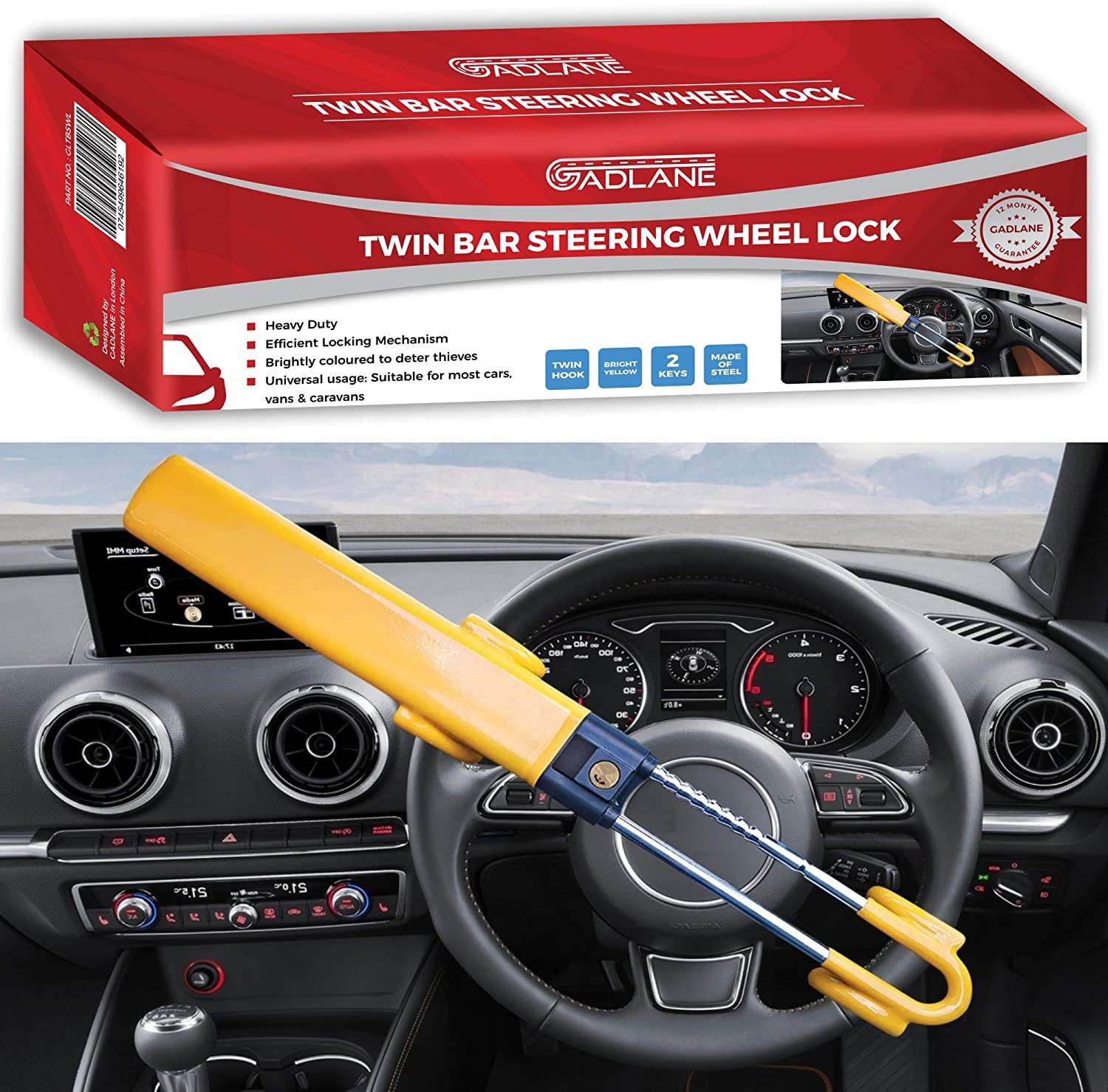 UMEDO Universal Car Steering Wheel Lock - Ultimate Anti-Theft Security Device Guide