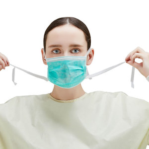 Mascarilla Quirúrgica Desechable con Cintas Ajustables, Material PP, 98% <span class=keywords><strong>de</strong></span> Filtración, Marca Aimmax, para Venta al por Mayor - Product Image 2