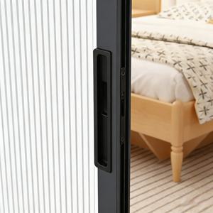 Minimalist Luxury Aluminum Invisible <b>Folding</b> Door, Suitable for Home Kitchen, Balcony and Bathroom - Product Image 2