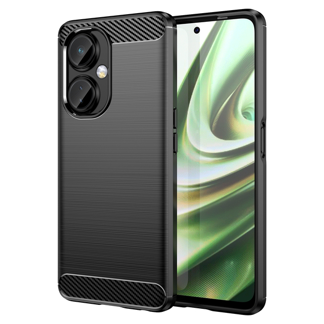 Tpu Shockproof Mobile Phone Case Silicone Mobile Phone Back Cover Carbon Fiber for Oneplus Nord CE3 Ce4