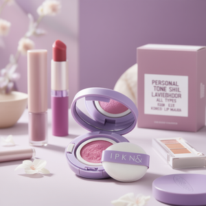 <b>Personal</b> Tone <b>Cushion</b> Blusher Lavender Shade All Skin Types K Beauty Formula Lip Makeup - Product Image 3