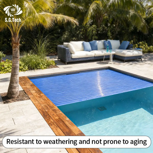 Couverture de <span class=keywords><strong>piscine</strong></span> en PC de haute qualité Water Crown, <span class=keywords><strong>installation</strong></span> facile, <span class=keywords><strong>prix</strong></span> de gros, Guangdong - Product Image 1
