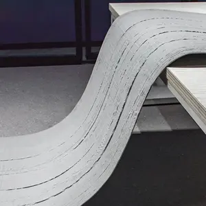 Losa de porcelana blanda para decoración de pared interior y exterior impermeable estereoscópica 3D de piedra flexible