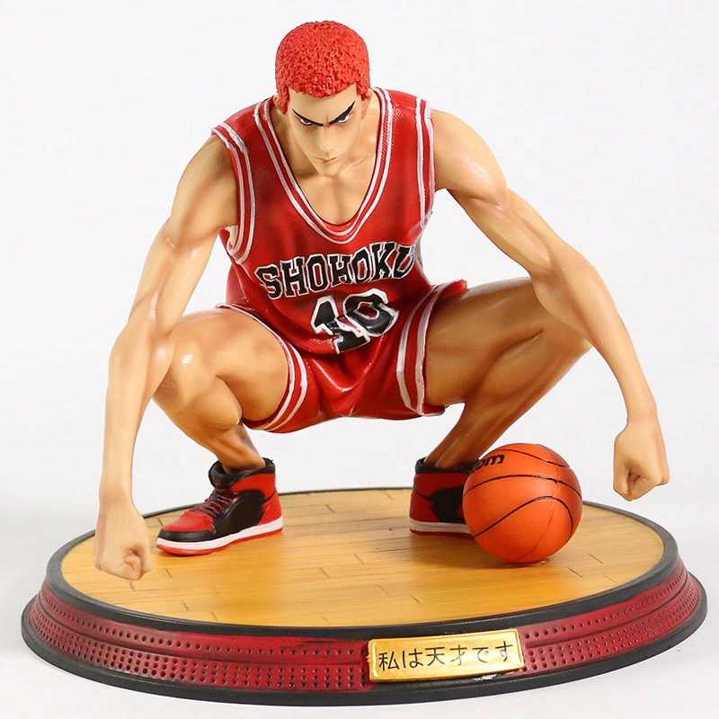 注目ショップ・ブランドのギフト 22CM Anime Slam Dunk Shohoku 10 Action Figure PVC Toy ファングッズ