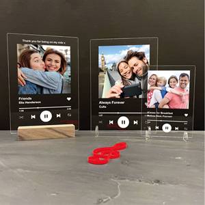 Placa Acrílica con <span class=keywords><strong>Foto</strong></span> Musical Estilo Anime de Dibujos Animados al por Mayor, Álbum con Logotipo Personalizado, Regalo Promocional Impermeable para Amantes de las Placas - Product Image 3