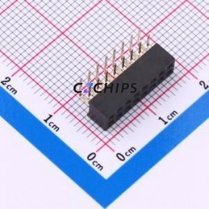 HX PM2.0-2x8P WC Pin Socket Bent Lead Through Hole,P=2mm Connector ( Jack Structure: 2x8P )( Pitch: 2mm )( Row Spacing: 2mm ) - Product Image 1