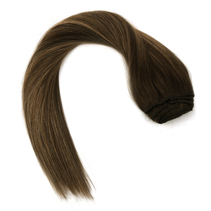 K.SWIGS Extensiones de Cabello Humano Remy Chino 100% con Clip, Cutícula Alineada, Densidad Normal, Suaves, Sin Caída, Color Mixto, Liso Natural - Product Image 4