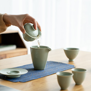 Tazza da tè in ceramica Celadon, - Product Image 3