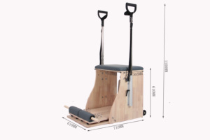 Hot Sale Barra Regolabile per Pilates in Rovere di Alta Qualità, Resistente, Commerciale per Palestre Domestiche e Studi Yoga CELUX - Product Image 3