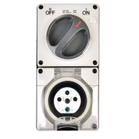 CHENF 3 Phase Combinaison Industrielle Commutateur Prise Étanche IP66 Australie Standard 5 Broches 10A 500V