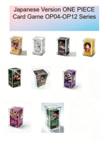 Boîtier d'affichage magnétique en acrylique transparent, écologique, personnalisé, anti-jaunissement et anti-lumière bleue pour boîte de boosters de jeu de cartes One Piece