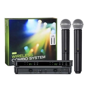 Sistema Microfonico Wireless <span class=keywords><strong>a</strong></span> Doppio Canale BLX288 S58 WH30TQG con Trasmettitori Bodypack BLX1 per Performance dal Vivo e Discorsi - Product Image 2